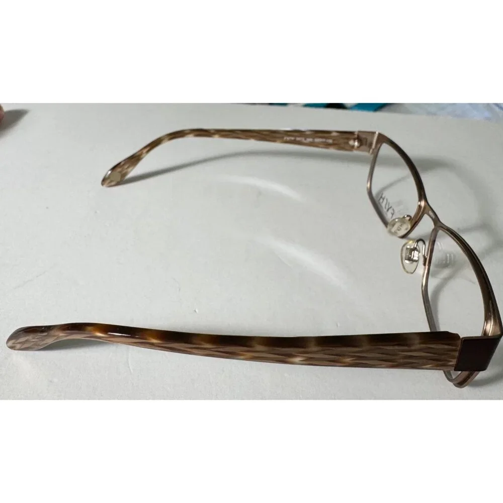 Fysh Urban Eyewear 3473 FRAMES ONLY  Brown Metal Womens Glasses 52-17-135 986